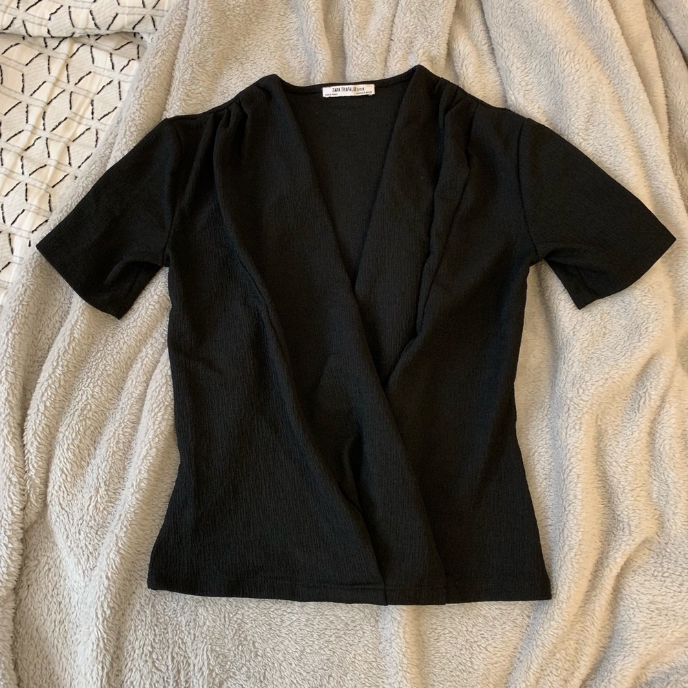 ZARA wrap top